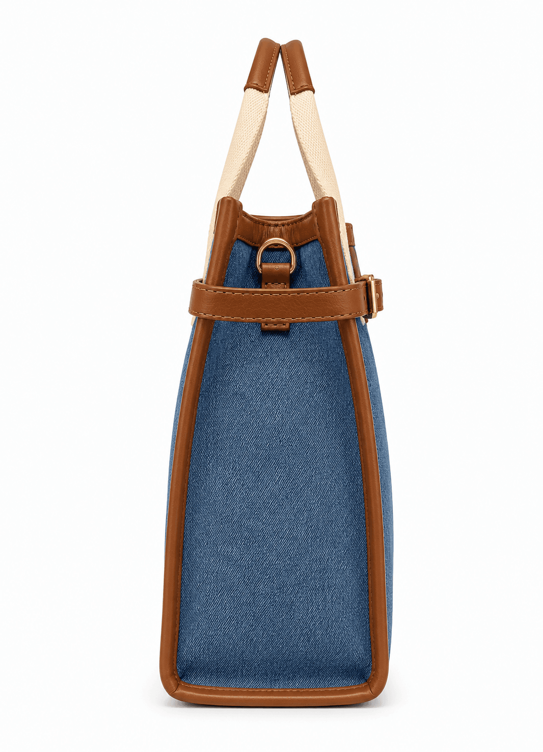 Denim Tote Bag (Dark Denim Blue) - View 3