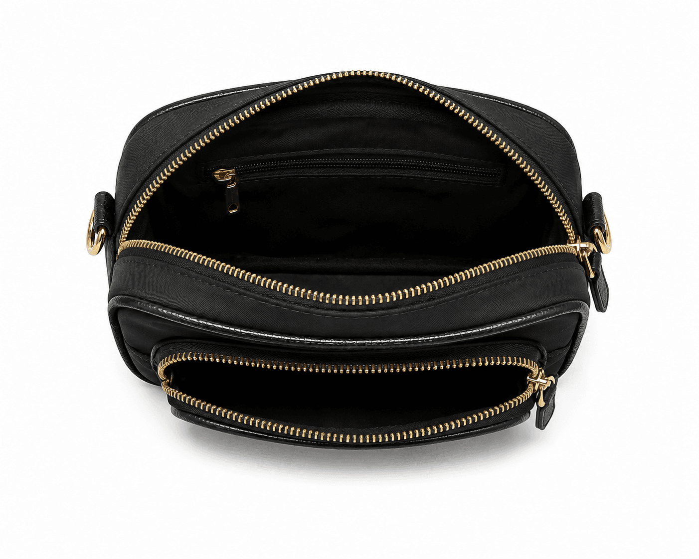 Sahari Hub Noir Multi-Compartment Sling Bag Set - View 3