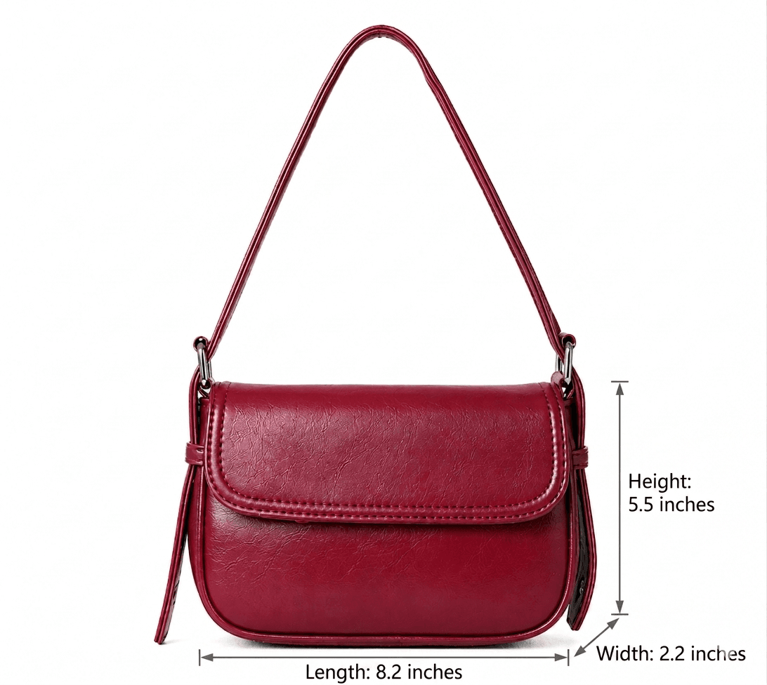Wine Shoulder Bag - View 7